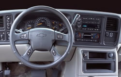 2005 Chevy Suburban dashboard