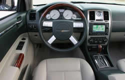 2005 Chrysler 300 dashboard layout