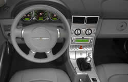 2005 Chrysler Crossfire dashboard layout