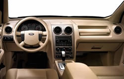 2005 Ford Freestyle dashboard layout