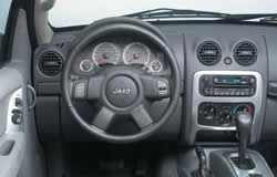 2005 Jeep Liberty dashboard