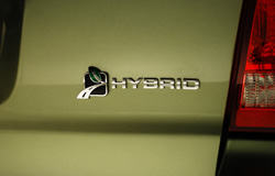 2009 Ford Escape Hybrid badge