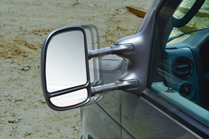 Retractable side mirrors