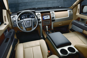 2012 Ford F-150 Lariat interior