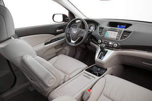 CR-V interior - front seats
