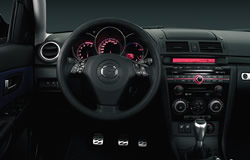 Mazda MX Sportif - dashboard layout
